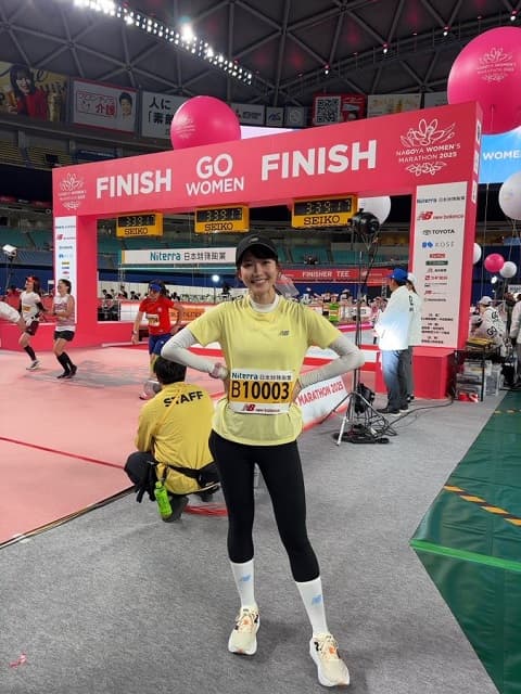 「楽しかったなぁ〜」”日本一走るアナウンサー”長谷川朋加が名古屋ウィメンズマラソンに充実の投稿
