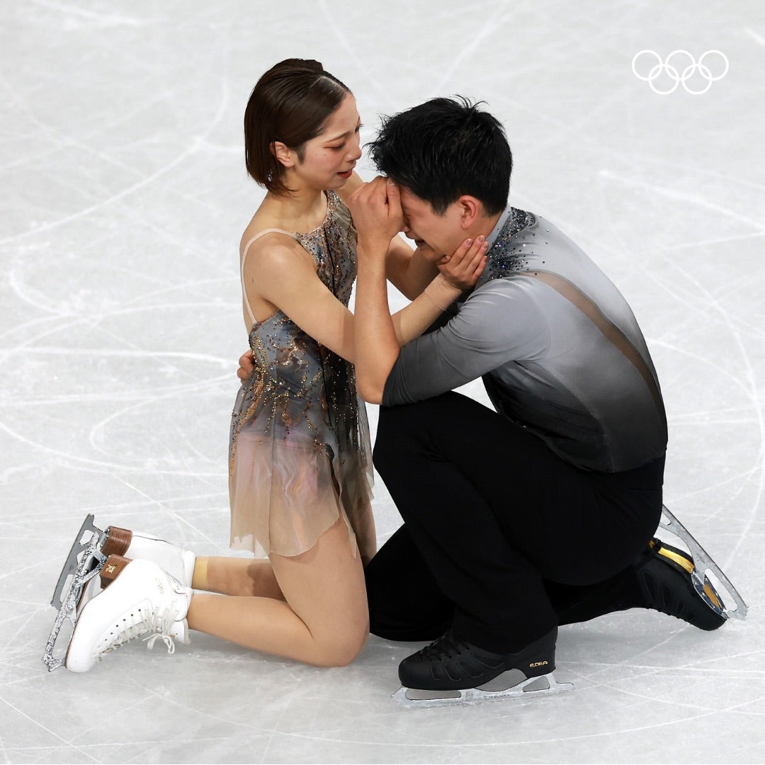 【フィギュア】りくりゅう金メダル　フリー世界歴代最高158.13点で大逆転