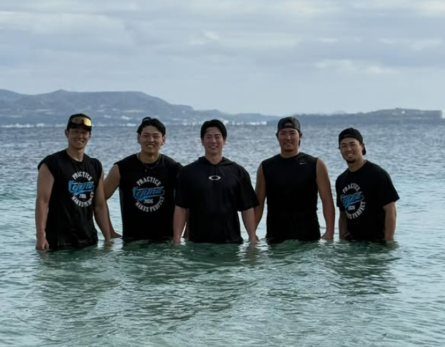 「第二クール終了！」細川凌平、伊江島の海で見せた充実の表情