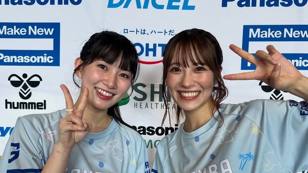 ガンバ愛あふれる女性サポ、試合前の“特別ステージ”に歓喜