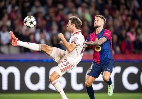 バルサに大敗でミュラー「正直、この試合の分析はあまりしたくない」」