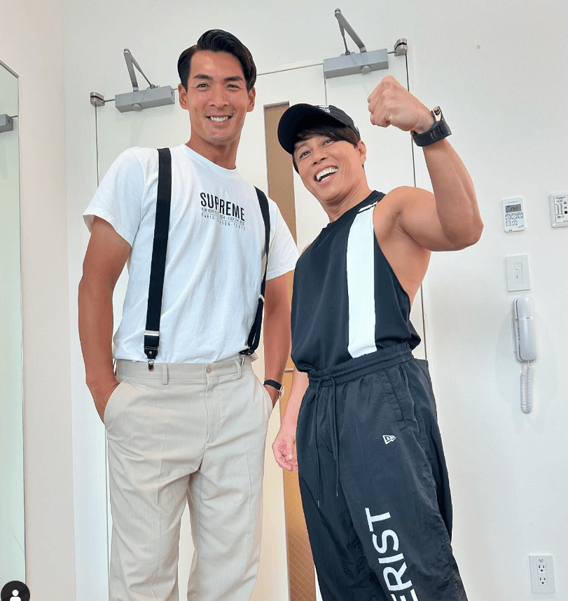 槙野智章、貴重な2ショットを公開