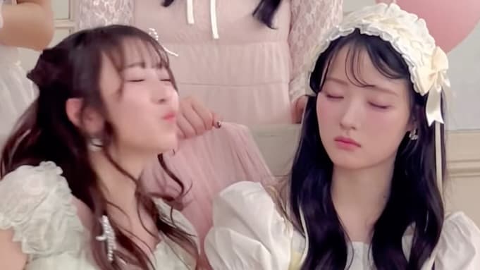 CUTIE STREET 撮影中に居眠り！？「えみゆ」コンビに胸キュン