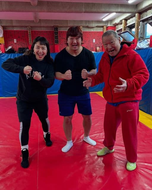 浜口京子、浜口道場出身のプロレスラー・中之上靖文選手とのショットを公開！力強さに驚いた出来事とは…？！