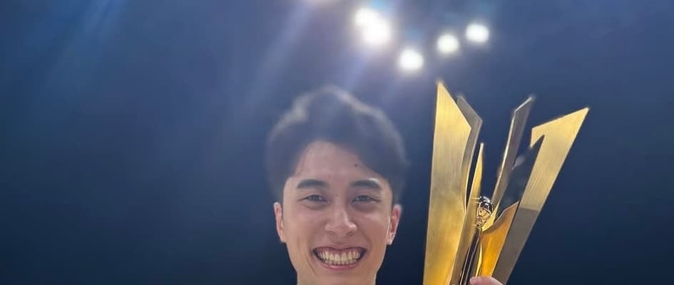 髙橋塁、弟・髙橋藍のMVPを祝福！「兄弟揃っての夢叶って最高ですね！」