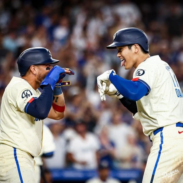 ドジャース公式が大谷翔平とミゲルの2ショットを公開📷️