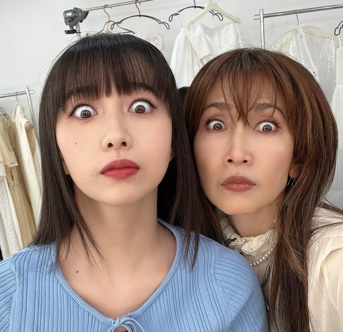 「似てますかね？」Cocomi＆工藤静香、顔寄せ親子2ショット公開に反響！
