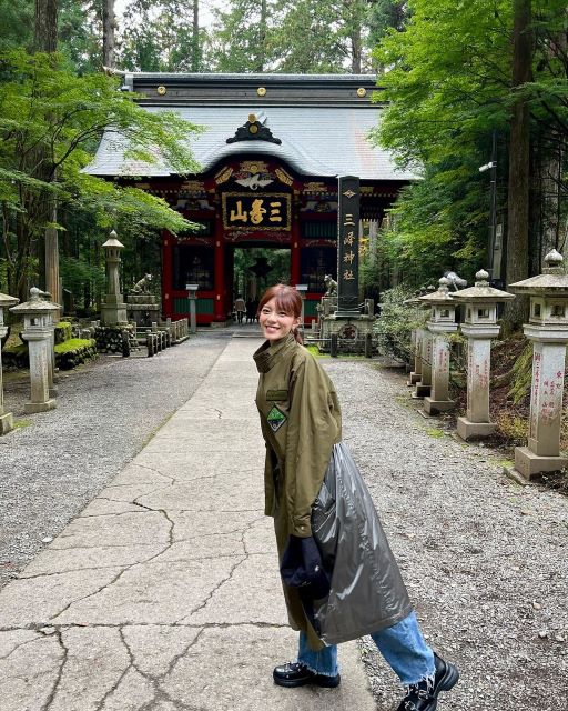 テレ朝・三谷紬アナ「まるでジブリ」な神社でリフレッシュ！