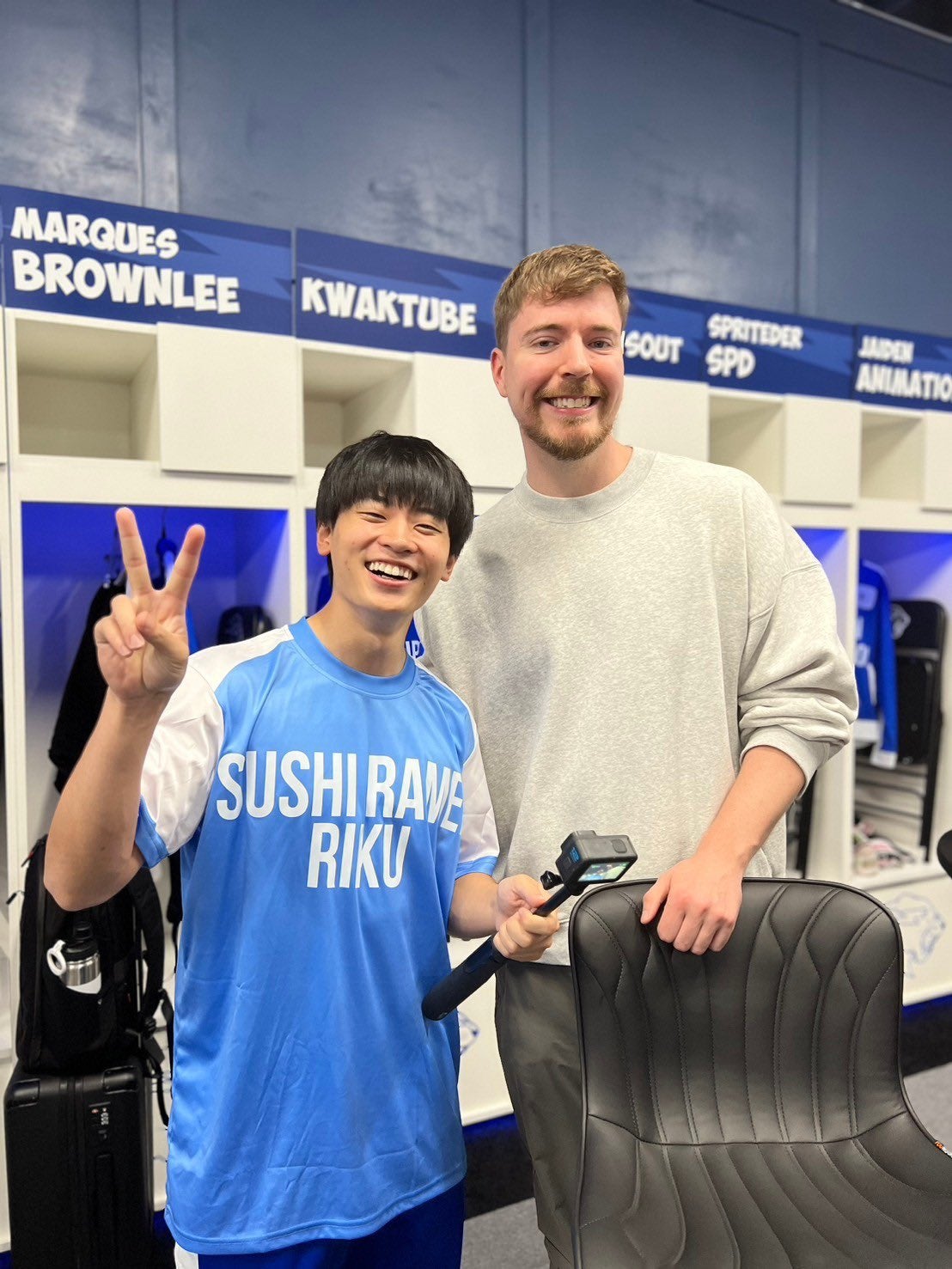 すしらーめん《りく》が世界一のYouTuberとの2Sが話題に「本物や！」