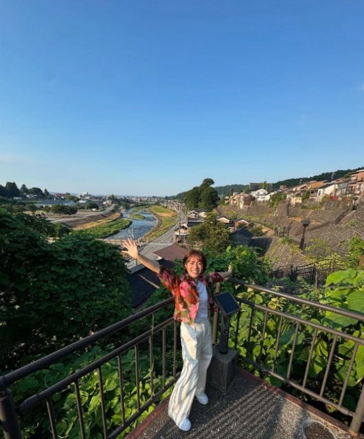 感動風景！元レスリング金メダリスト・登坂絵莉が八尾町で笑顔のひととき