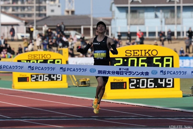 吉田祐也が日本人トップの2位でMGC切符　後輩・黒田朝日との激闘制す