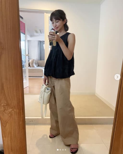 安田美沙子インスタ更新「ランの時も付けるピアス」でナチュラルな美スタイル披露