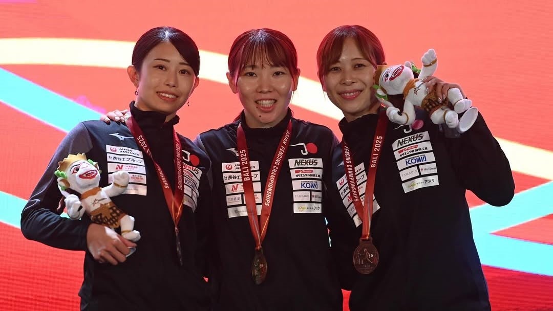 フェンシング・上野優佳、アジア選手権個人戦で初優勝「団体戦も目指す」