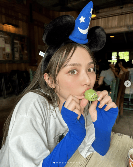 内田理央「汗だくミッキー」でも可愛すぎるショットが話題！