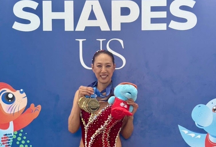 背筋が震える感動！小谷実可子、世界マスターズで3つ目の金メダルを達成！！