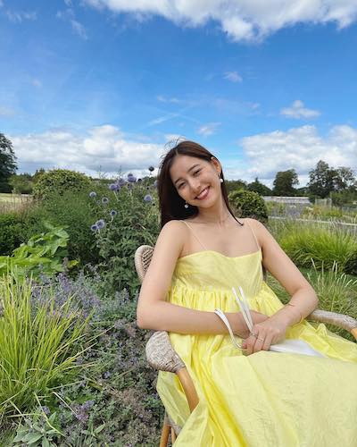 新木優子が黄色のドレス姿を披露😇😇