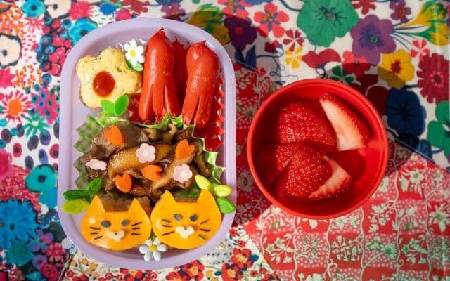 柳原可奈子、ノラネコぐんだん弁当を公開！長女との可愛すぎる会話で食材が決定！