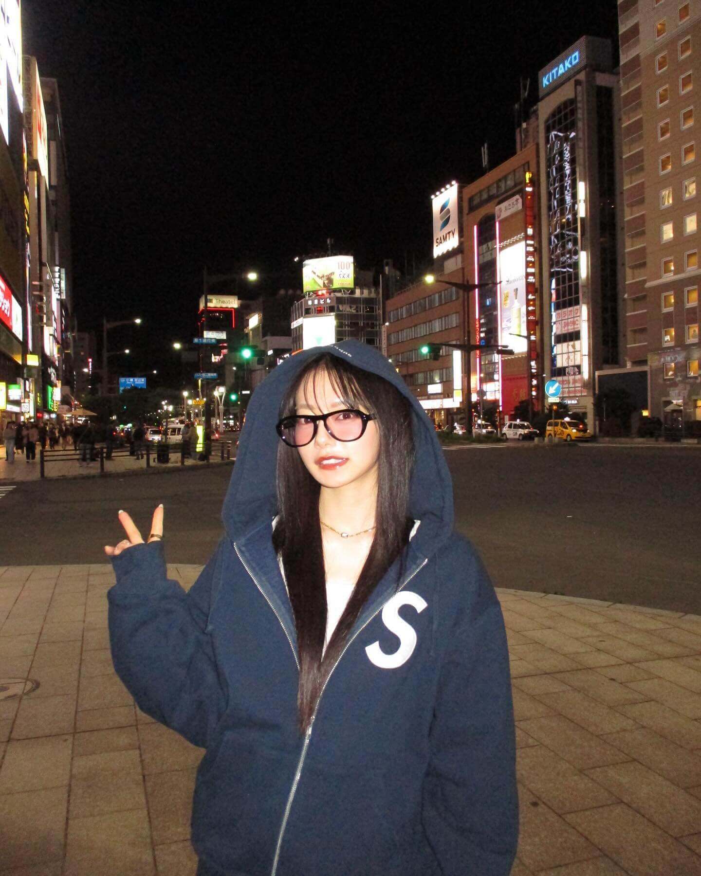 なごみ、札幌の夜を満喫...✨🌙