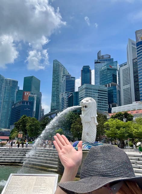 「少しだけ時間が出来たので」鬼龍院翔が弾丸でシンガポール旅行