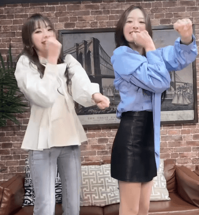 「メロメロになる！」ミス東大＆美人社長モデル、妹を召喚！ダブル美女の”糸まきまき・ダンス”にファン昇天！「生きてて良かった」