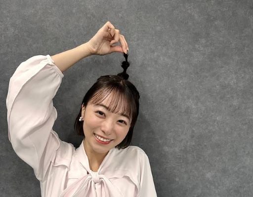 「頭にお団子ついてました」今井春花、お茶目