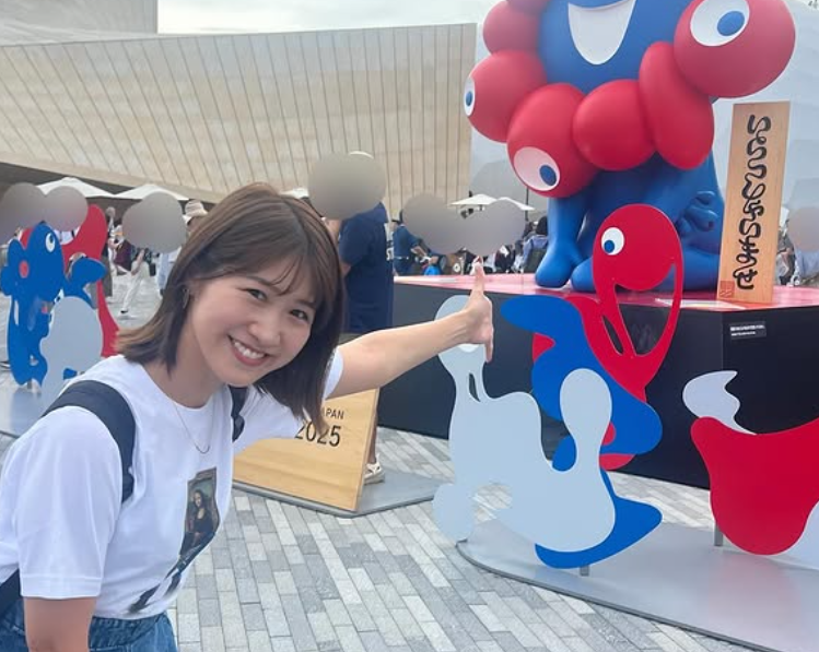 あの人気アナウンサーが大阪万博をレポート「関西人のパワーに圧倒」