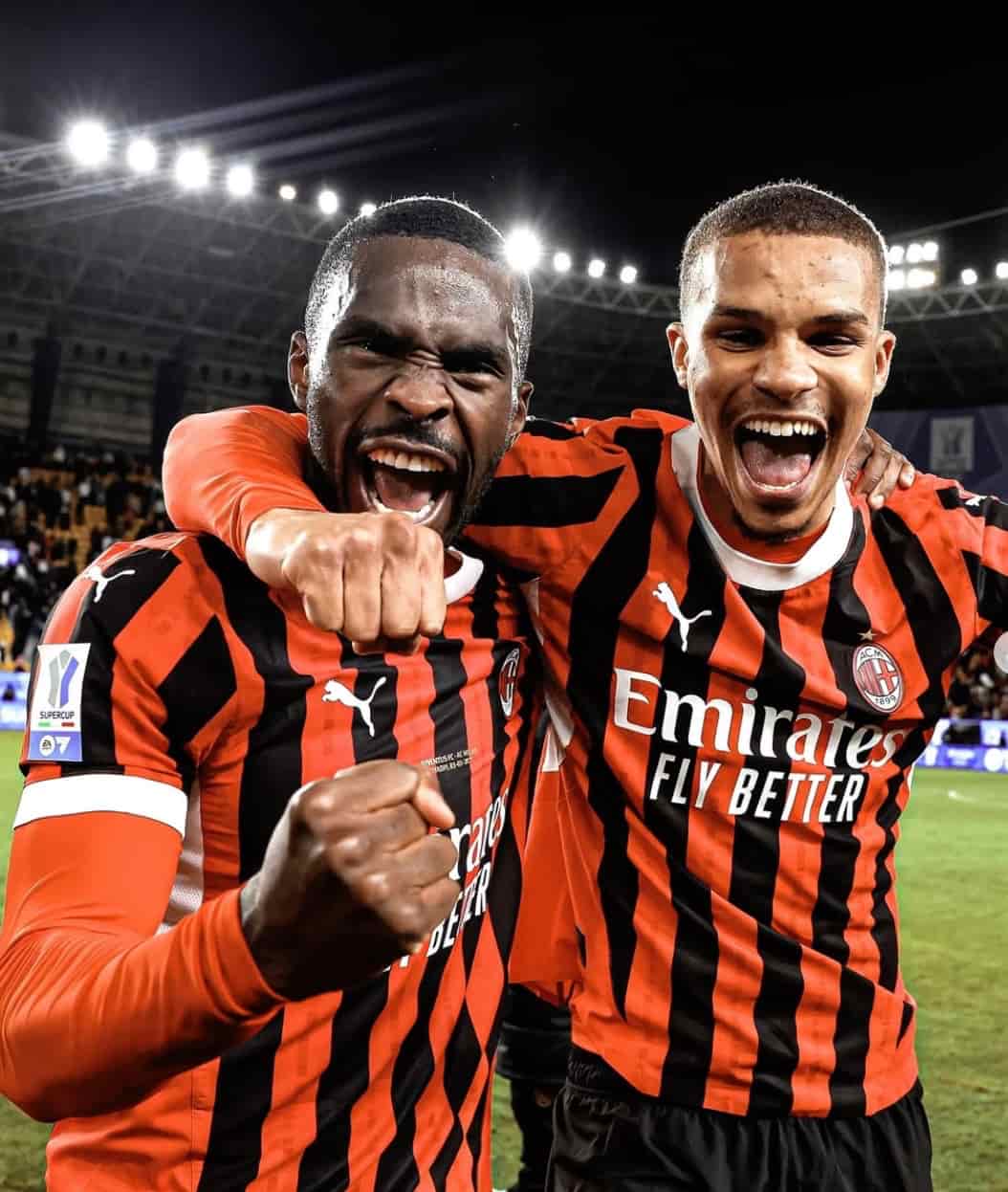 ACミラン、ユベントス戦後の喜びを投稿！新年の素晴らしいスタート