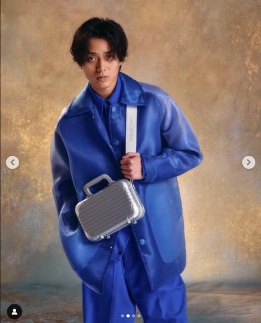 永瀬廉　RIMOWAとのコラボレーション『全部似合ってますっ🤩✨』