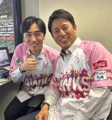 平石洋介、念願の和田毅とのダブル解説でファンに呼びかけ