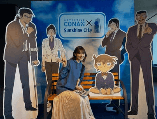 優希美青、池袋サンシャインシティで開催中の『名探偵コナン慧眼の天空都市』へ行ったことを報告！