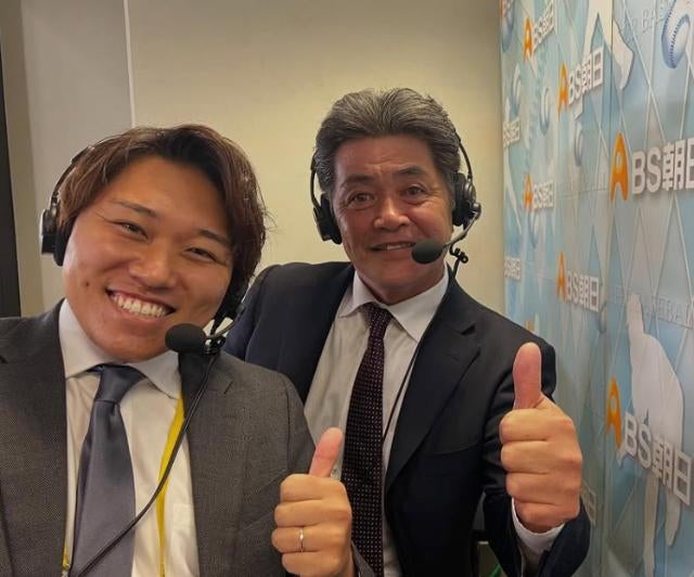 工藤公康、KBC和田アナ＆デビュー戦の小鹿アナと共にホークス戦を解説