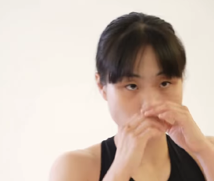 RIZIN初参戦のシン・ユジン、王座戦消滅も気迫は健在！決戦前の表情に注目