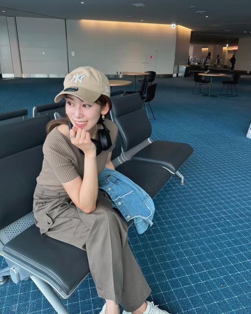 中川安奈、フリー初出張でまさかの再会！空港での笑顔にキュン