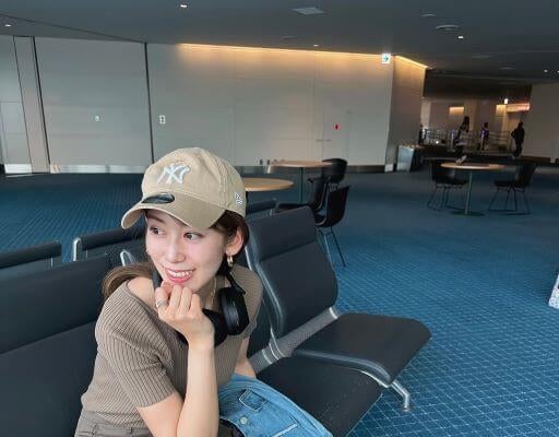 中川安奈、フリー初出張でまさかの再会！空港での笑顔にキュン
