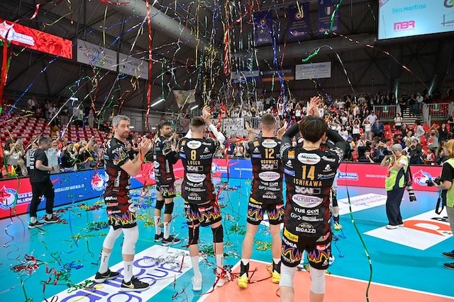 ペルージャ・石川祐希がプレーオフ第2戦でMVPを獲得！チームの3位にも貢献