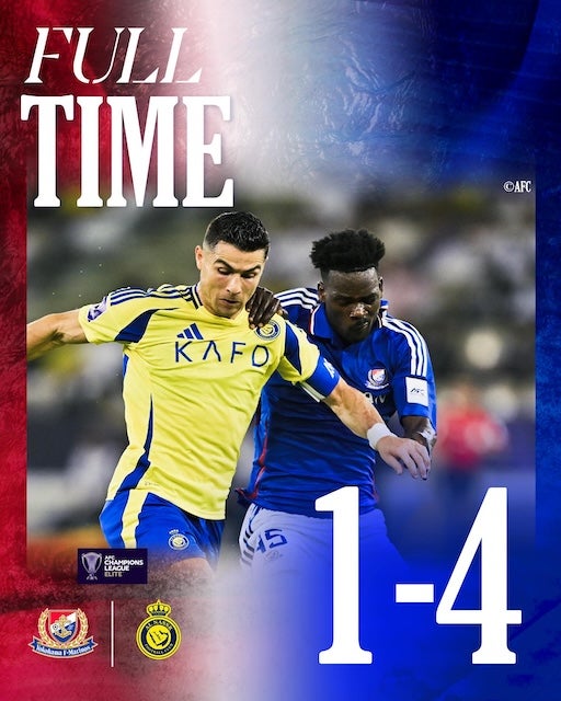 今季不調の横浜F・マリノスがアル・ナスルに敗れACLEベスト8で敗退