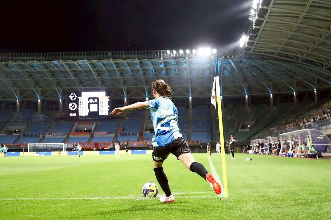女子サッカー・遠藤ゆめがホーム開幕戦を終える「次こそはみんなで勝って勝利をお届けできるように頑張ります！」