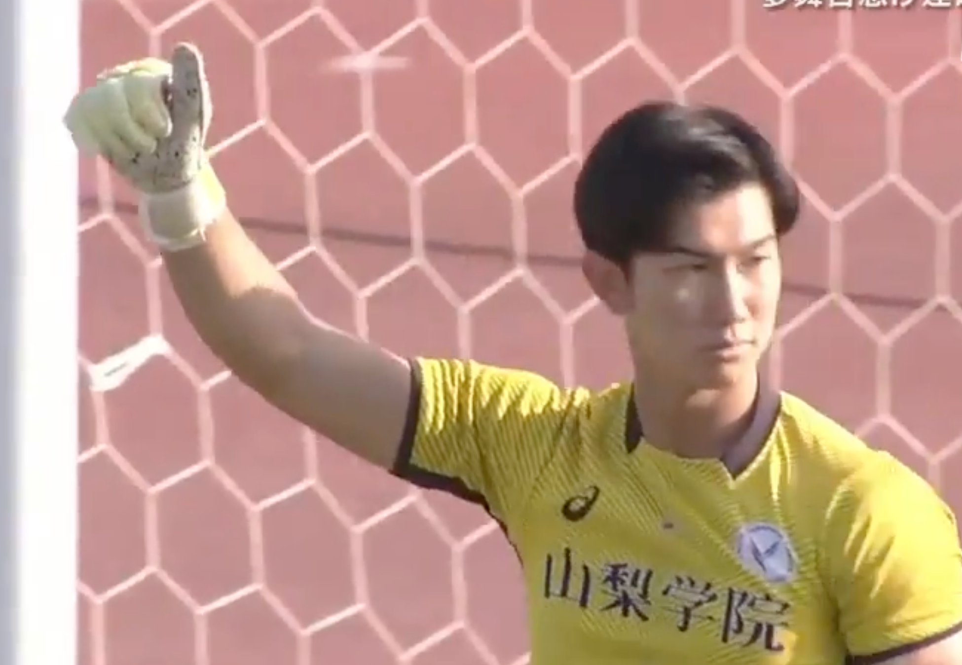 山梨学院vs韮崎 第100回全国高校サッカー選手権・山梨県大会決勝