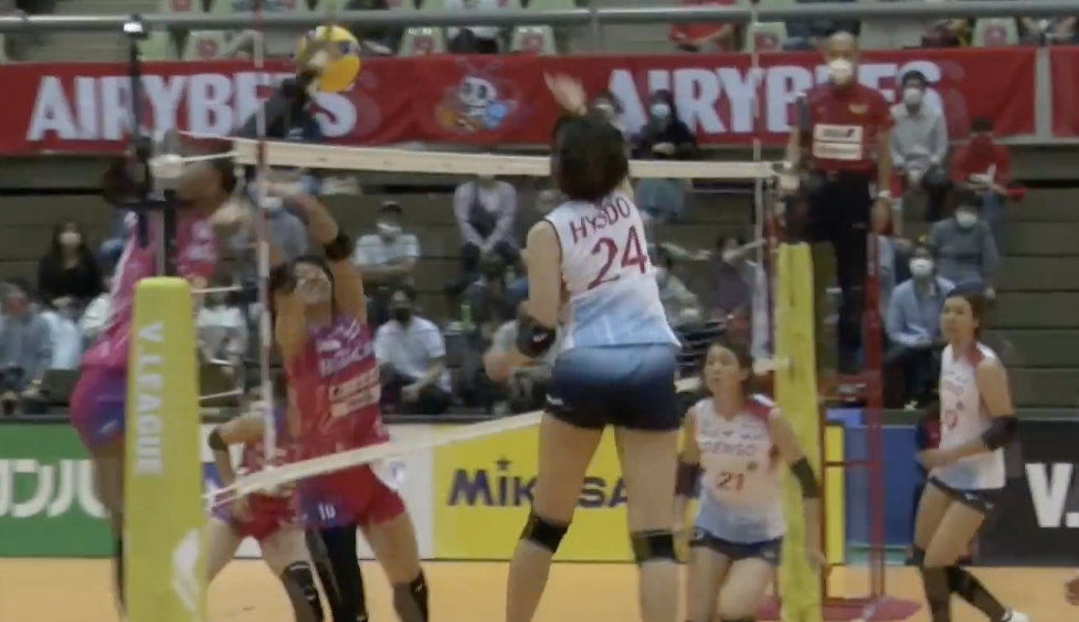 Ｖリーグ女子　デンソーエアリービーズ vs. PFUブルーキャッツ 2021/10/17【ハイライト】