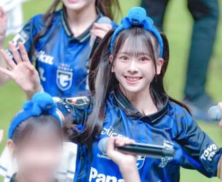 NMB48・青原優花がガンバ大阪主催ゲームで圧巻パフォーマンスを披露！