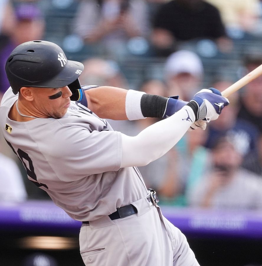 ジャッジが17号ソロホームラン！大谷翔平に並び両リーグトップタイに