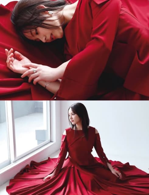 「ほんと綺麗！」「赤ドレス最高！」女優・平祐奈の最新ショットが大好評！