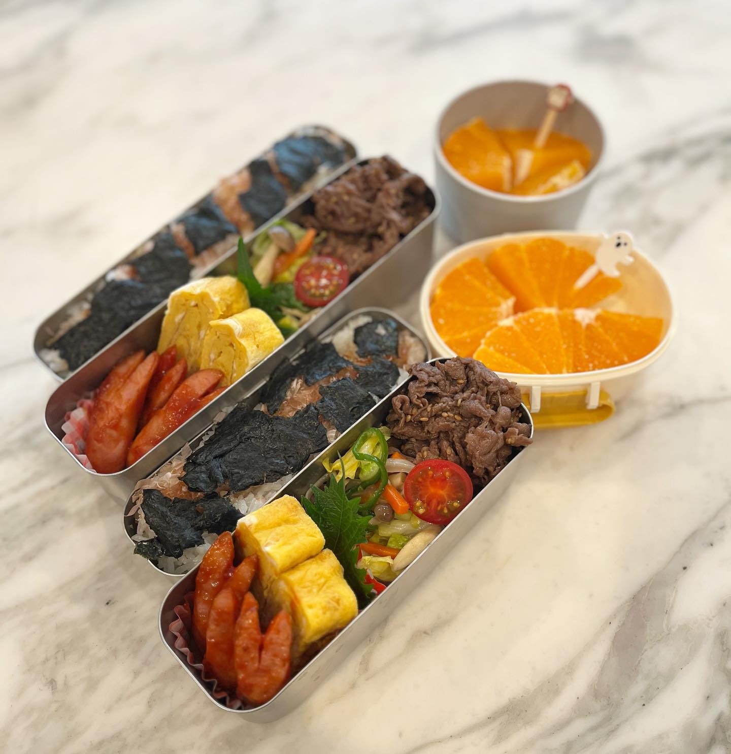 山口もえ　息子に作った色取り取りで美味しそうなお弁当の写真を公開🍱🍙