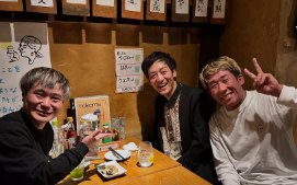 カラテカ入江、麒麟・田村＆とろサーモン村田と久々の飲み会！「パワーもらいました」