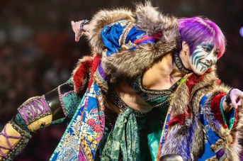 「まるでグレート・ムタ！」WWEアスカ、圧巻の隈取メイク姿にファン大興奮