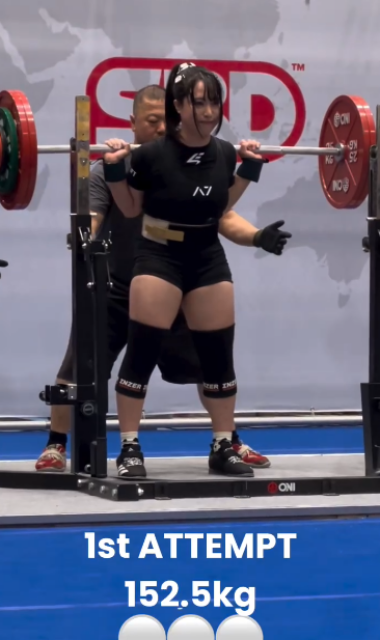 「カッコ良すぎです」女子パワーリフティング・野村優、