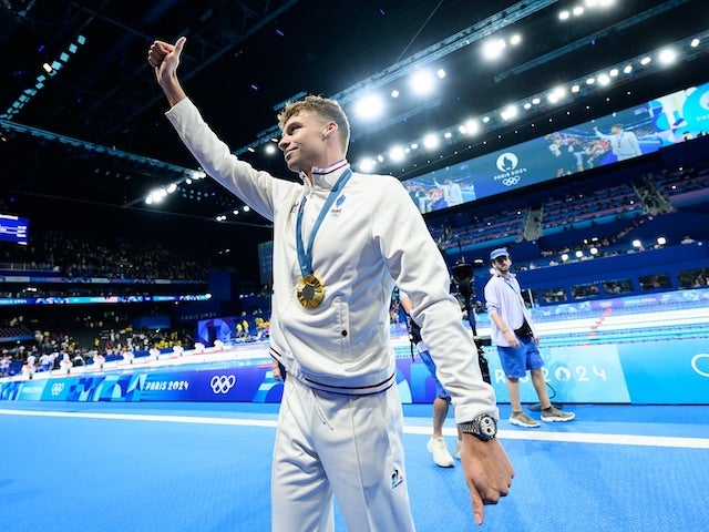 まさに異次元の泳ぎ！マルシャンが五輪新記録連発で金メダルを3つ獲得に「言葉では言い表せない」