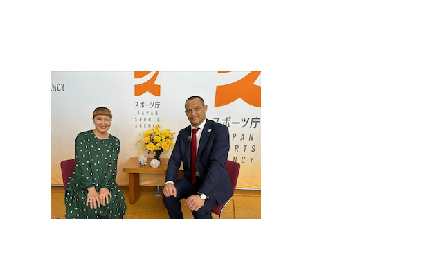 異種競技交流。丸山桂里奈×室伏広治