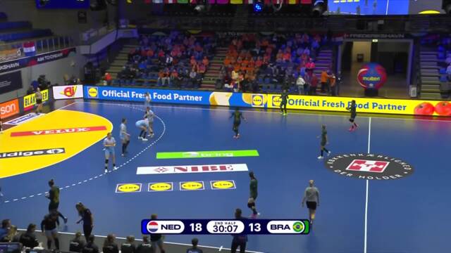 【ハンドボール】第26回女子世界選手権メインIVグループ オランダ vs. ブラジル