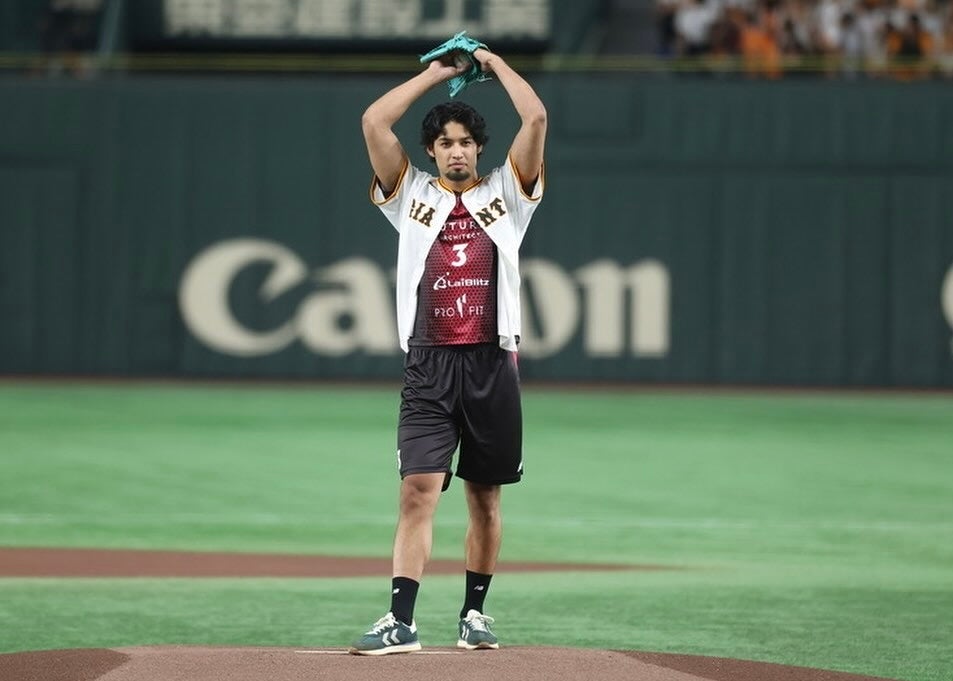 “夢が叶った日”　五輪ハンドボーラーが東京ドームで投げた一球